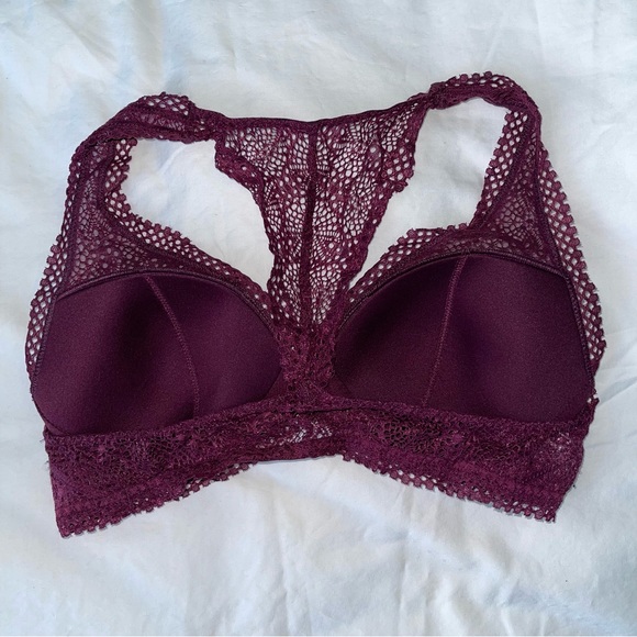 Victoria’s Secret | Maroon Lace Bralette - Picture 2 of 3